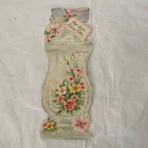 VINTAGE Get Well Card UNUSED